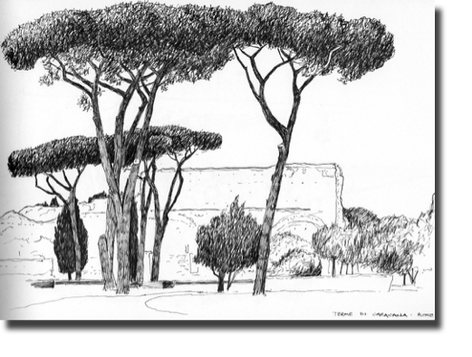 Terme di Caracalla, Rome
20 x 14 cm