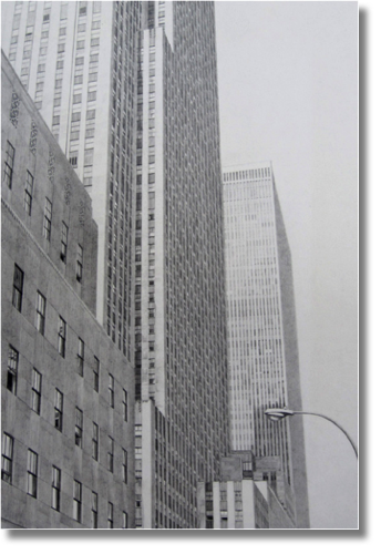 Skyscrapers
pencil on paper